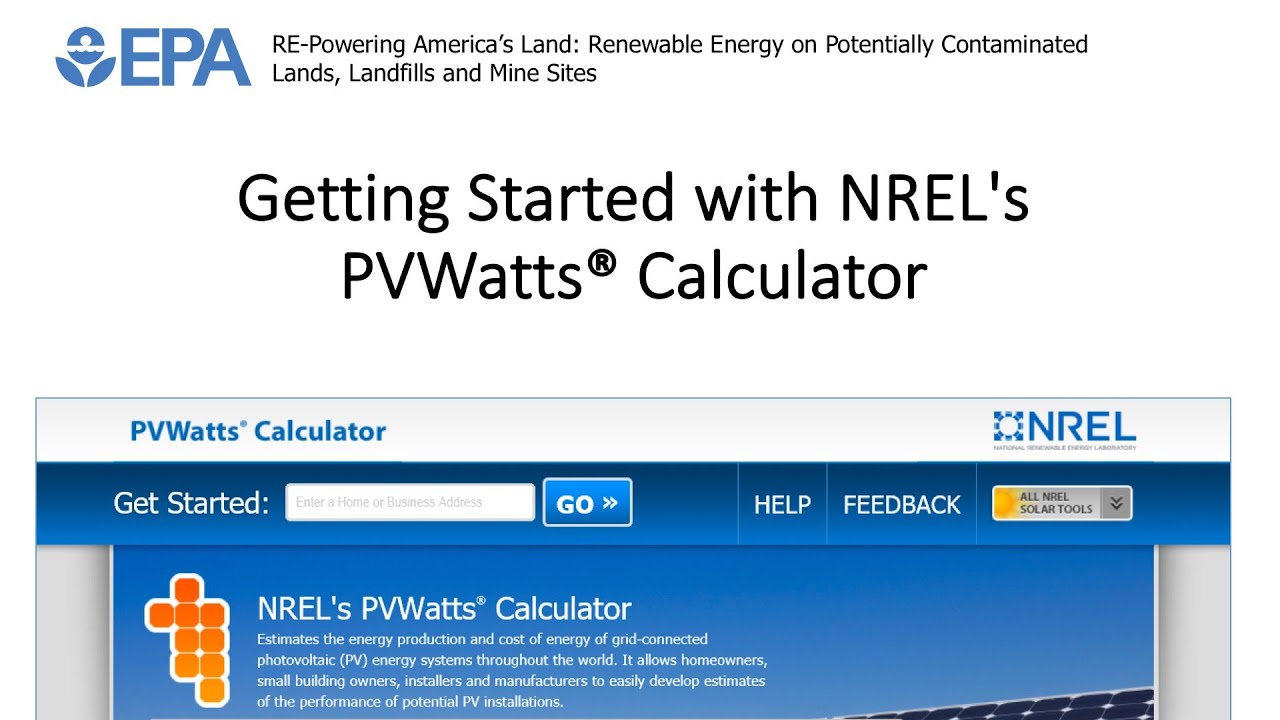 NLR Learning: Getting Started with NREL