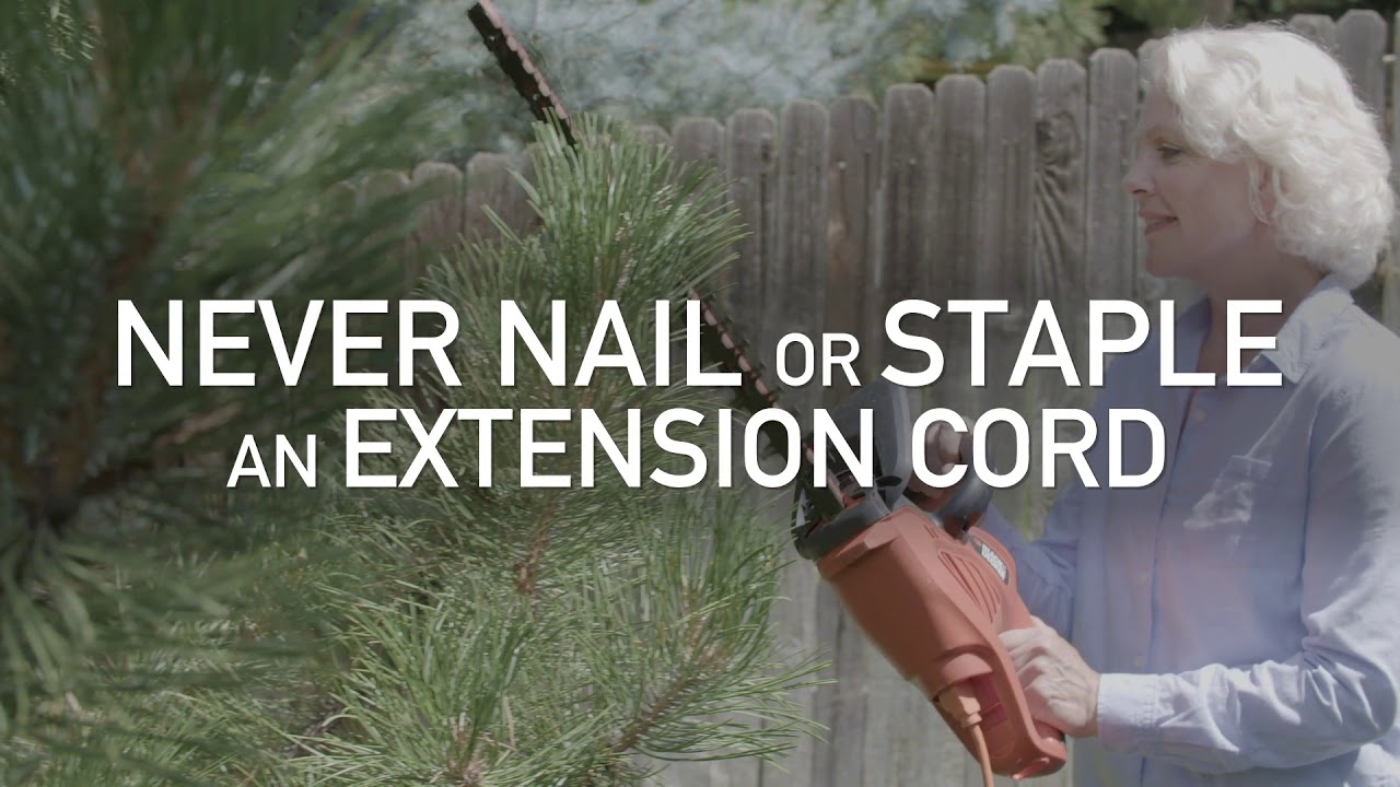 Electrical Safety Foundation International: Extension Cord Safety
