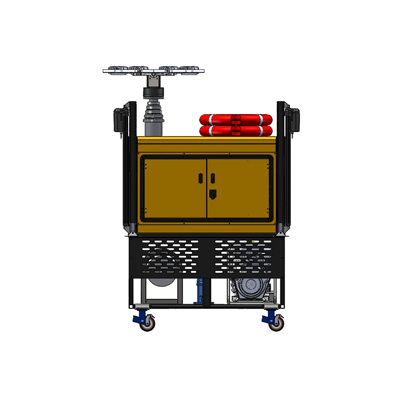 Self-loading mobile drainage shelter box-4 Self-loading mobile drainage shelter box