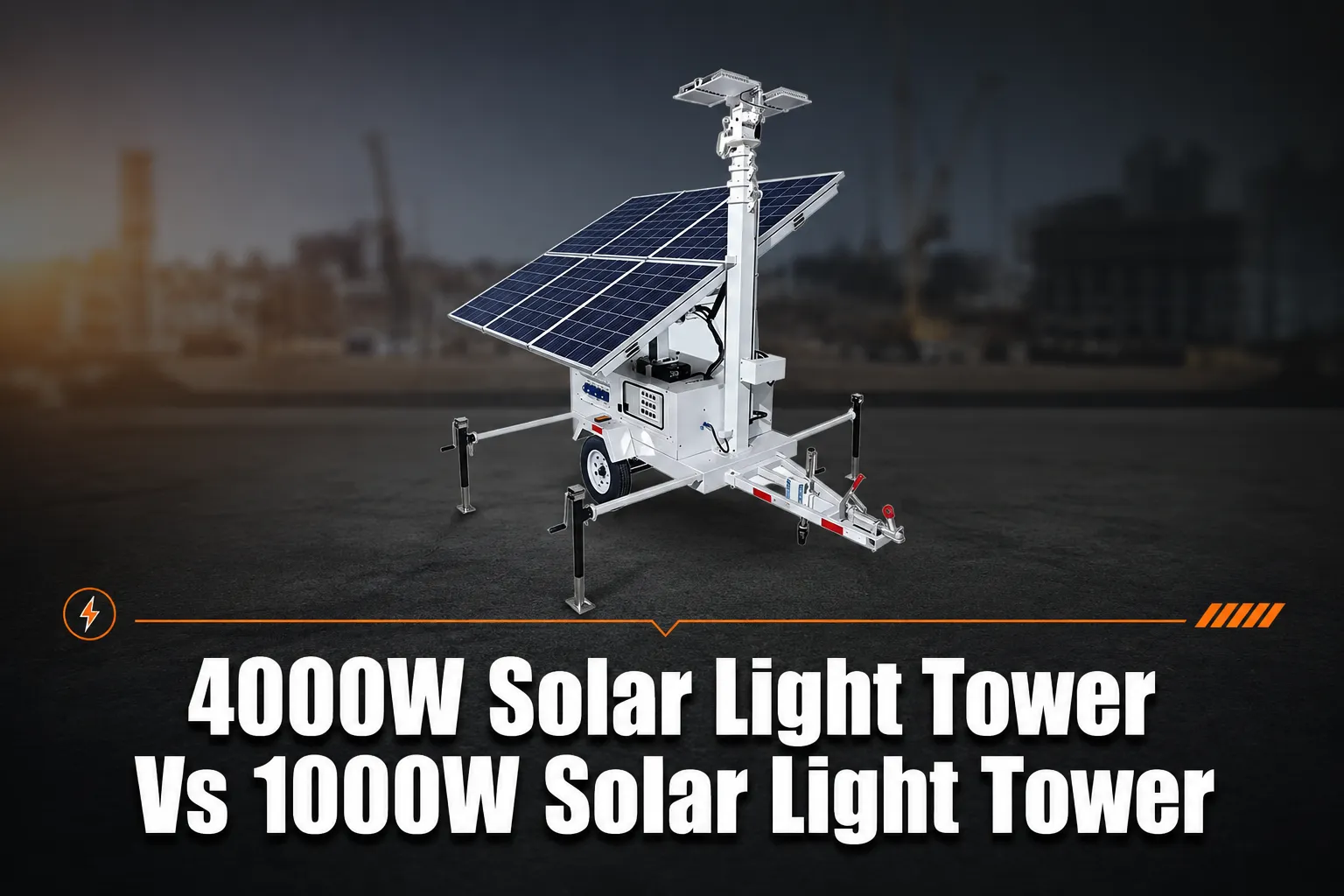 1000W Solar Light Tower