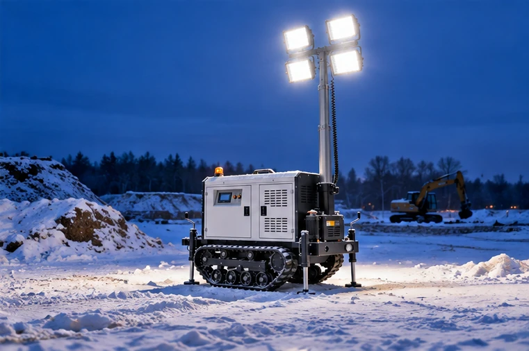 field verification and maintenance of electric light tower battery heating