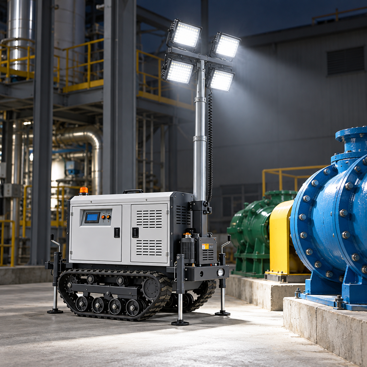 Key selection checks for industrial lighting cri