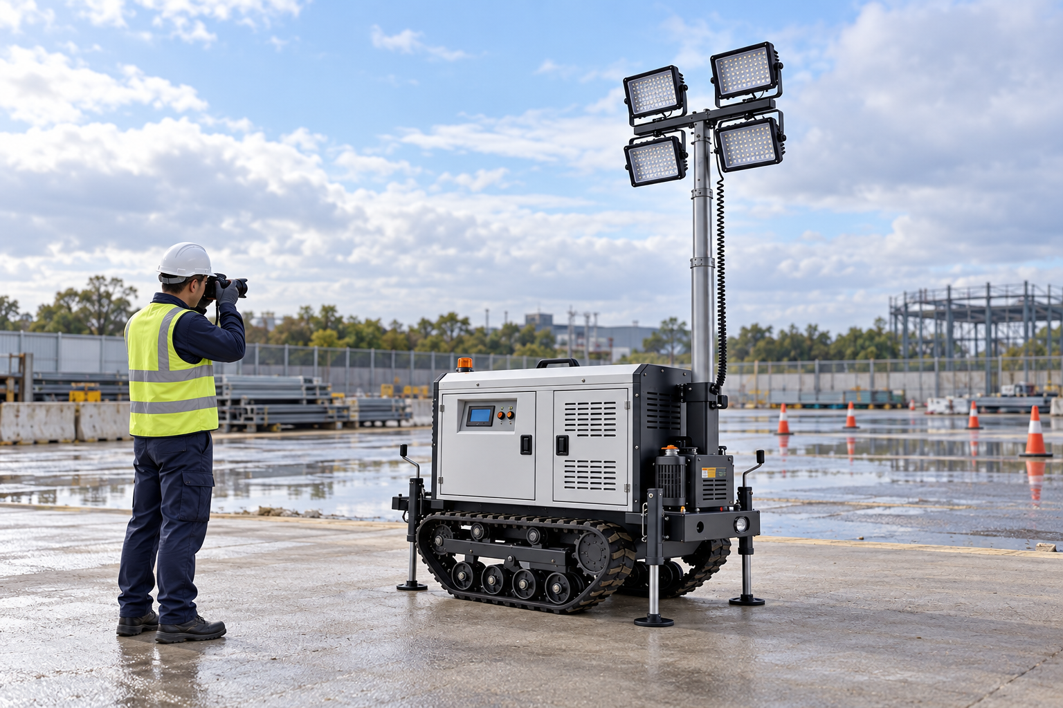 Exterior photographs preserve suspected-exposure evidence before cleaning; the illustration does not show internal condition or authorize access to a wet area.