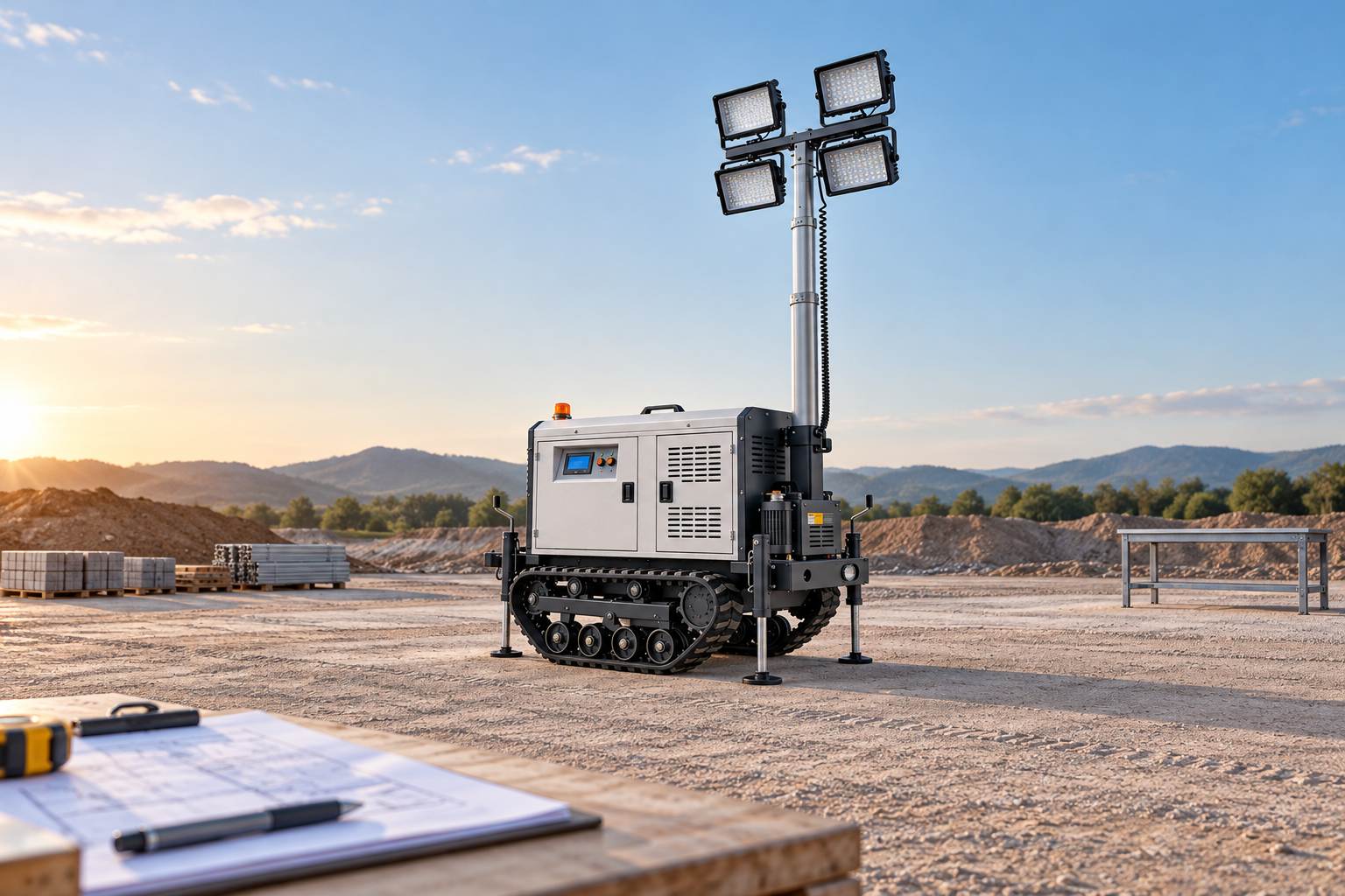 Light Tower Hot Work Proximity: Coordinate Exposure, Permits and Release