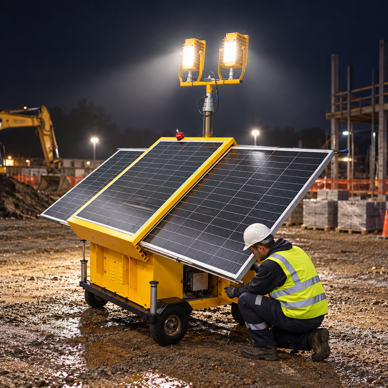 LED Lumen Depreciation in Light Towers: L70 and Service Life