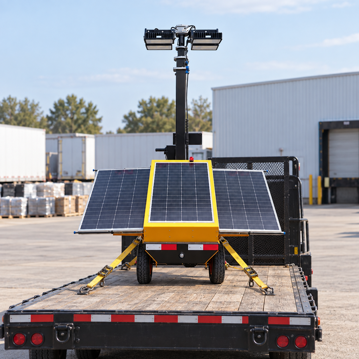 Light Tower Mast Transport Locks: Design and Inspection product reference in a safe worksite