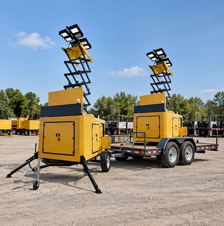 field verification and maintenance of single axle vs tandem axle light tower