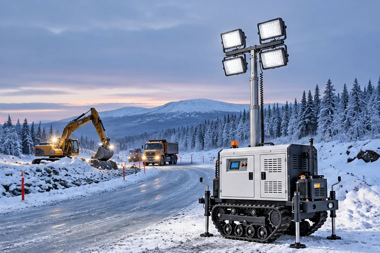 solar light tower high latitude planning for a mobile light tower